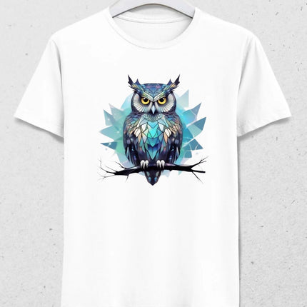 Mavi Baykuş Erkek Tişört