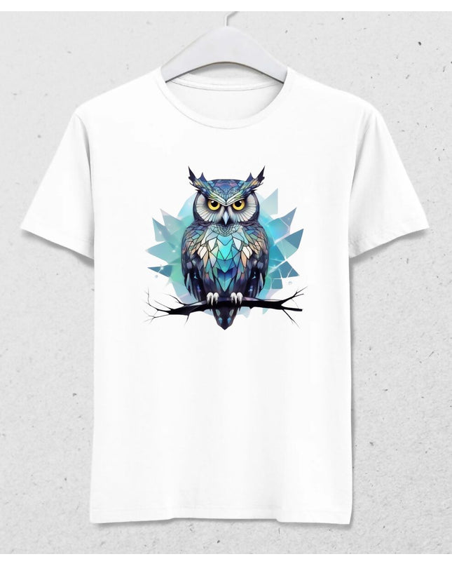 Mavi Baykuş Erkek Tişört