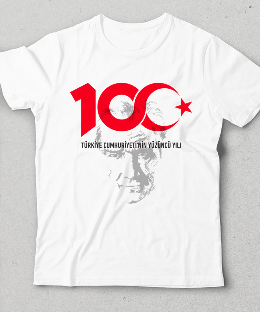 Ataturk and Republic 100th anniversary children's t-shirt