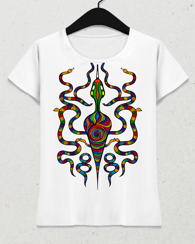 Psychedelic Yılan Totemi