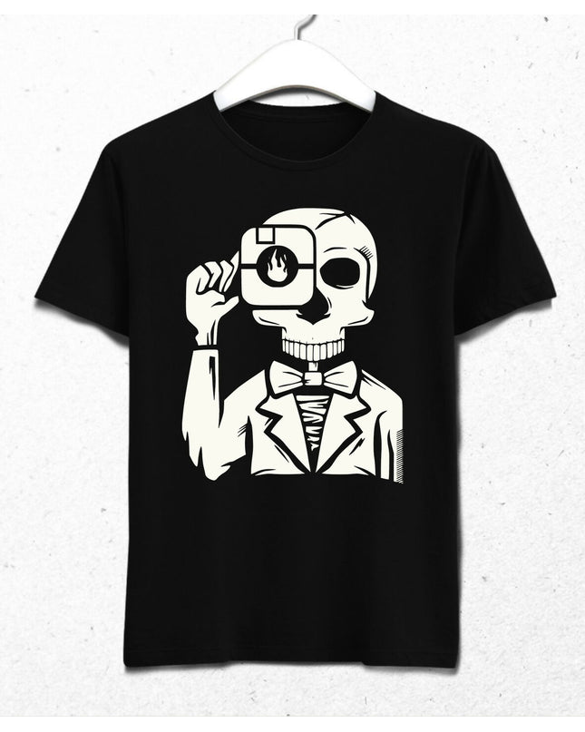 Skeleton Erkek Tişört