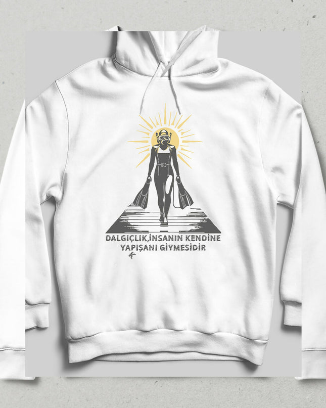 DIVING Sweatshirt - Kapşonlu