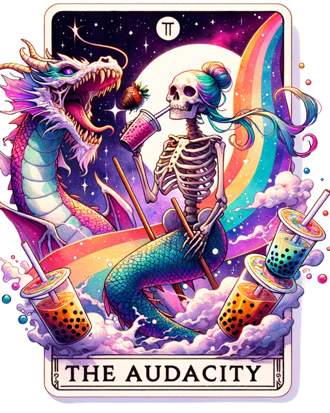 Tarot Kartı Tematik T-shirt