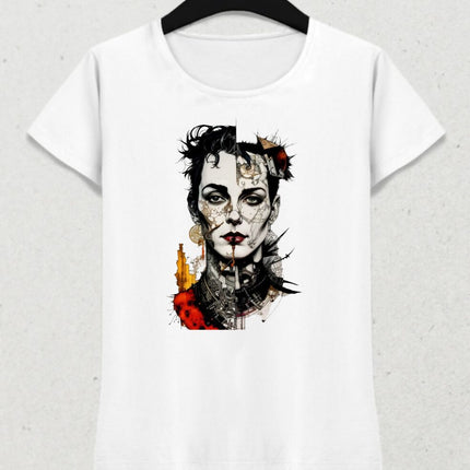 PUNKÇI KADIN TİŞÖRT