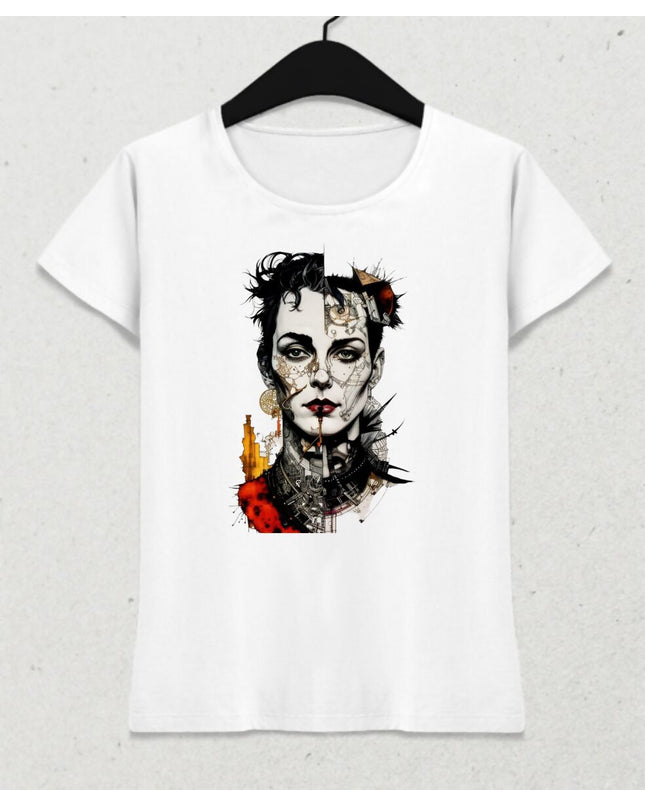 PUNKÇI KADIN TİŞÖRT