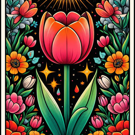 Tarot Kartı Tematik T-shirt 29