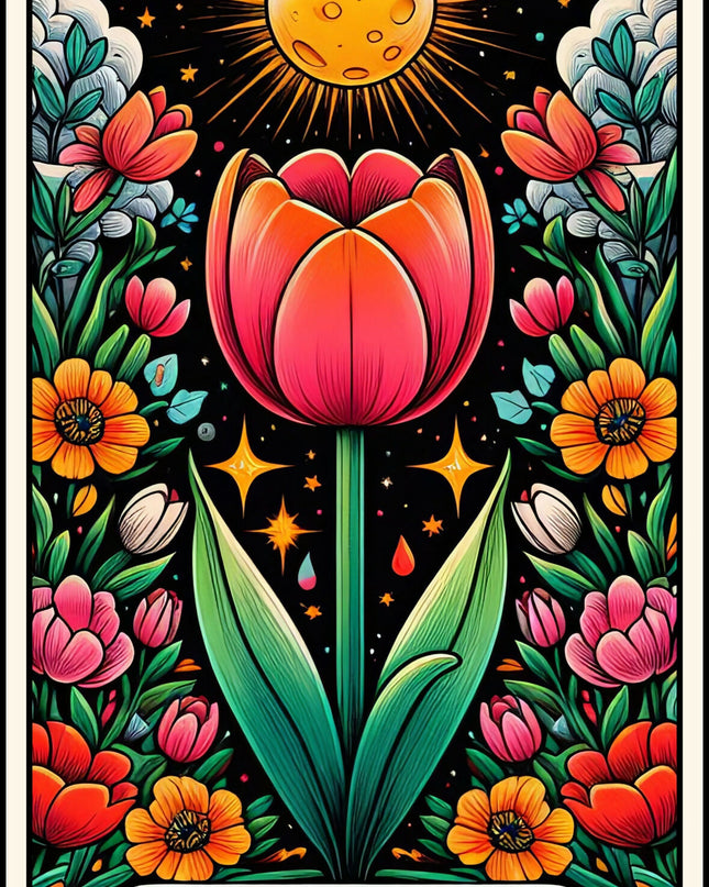 Tarot Kartı Tematik T-shirt 29