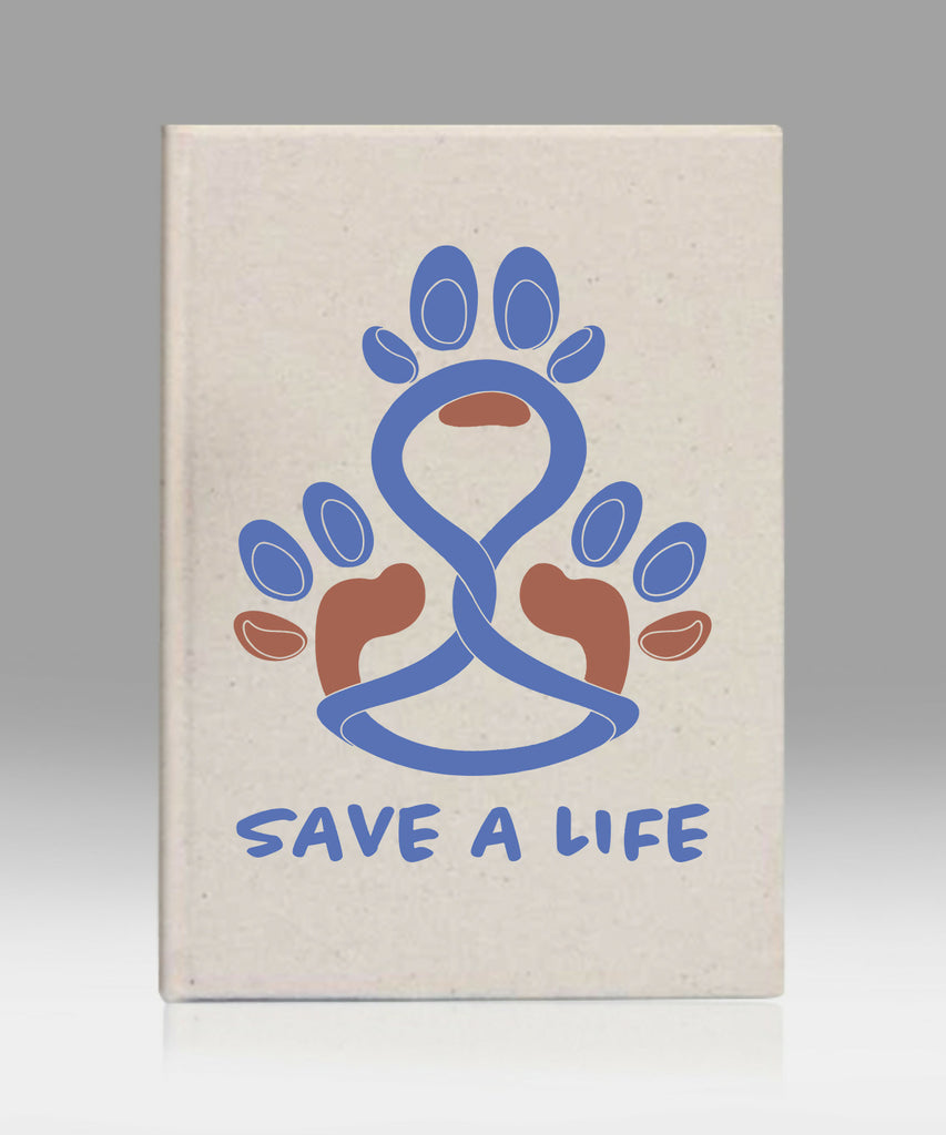 SAVE A LIFE Çizgisiz Defter