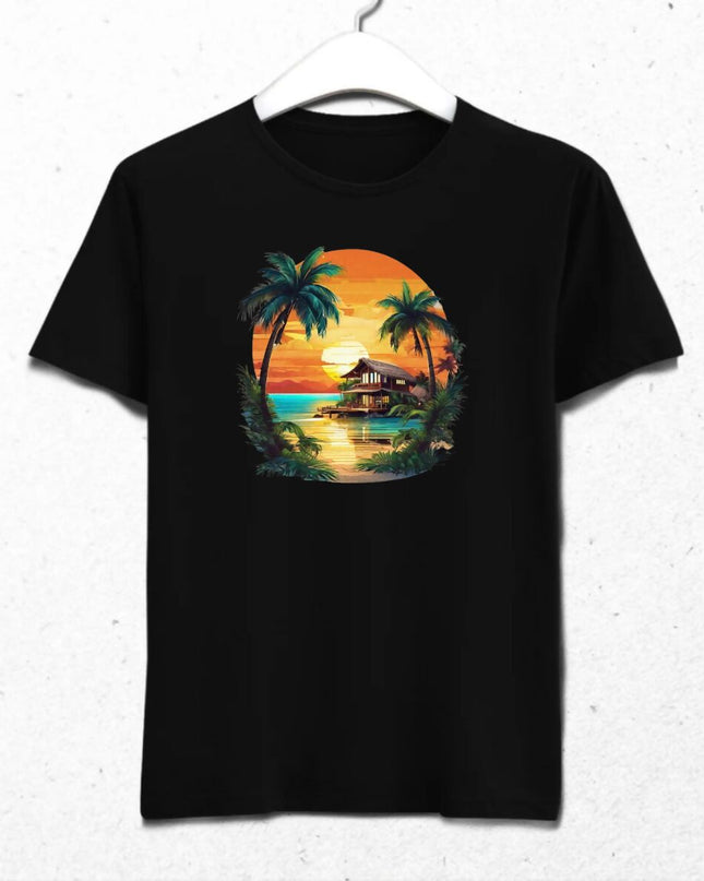 Gün Batımı Erkek Tişört