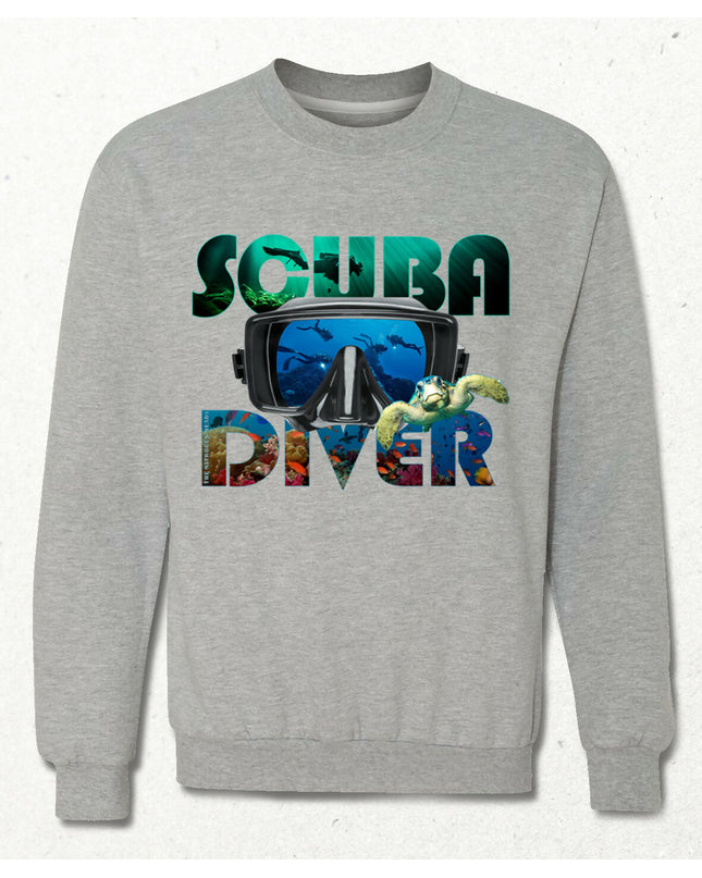 scuba diver swaatshirt gri 10x12 copy