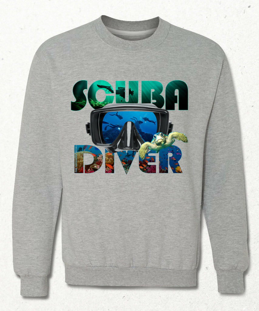 scuba diver swaatshirt gri 10x12 copy