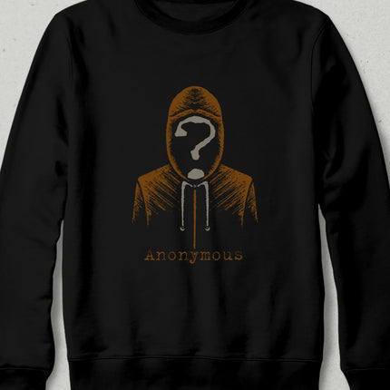 ANONYMOUS Sweatshirt - Kapşonsuz