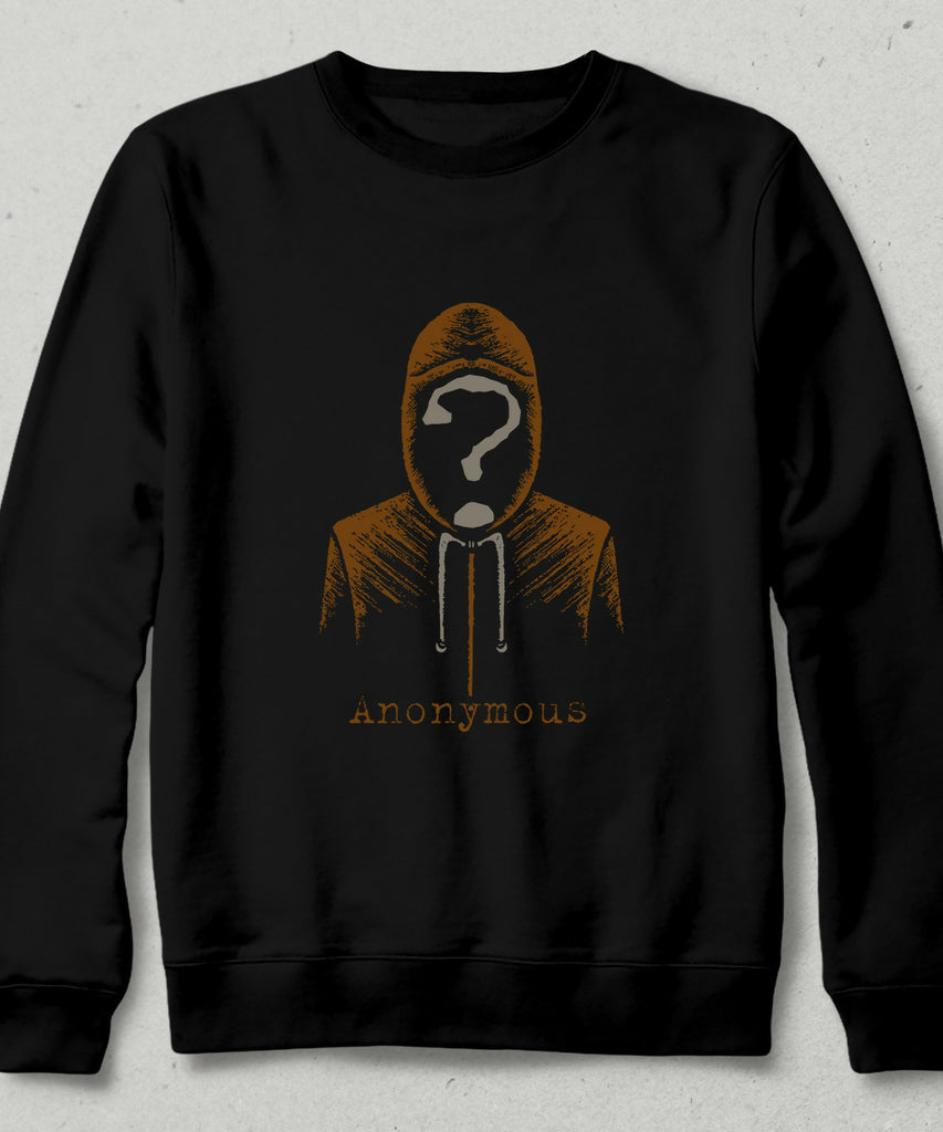 ANONYMOUS Sweatshirt - Kapşonsuz