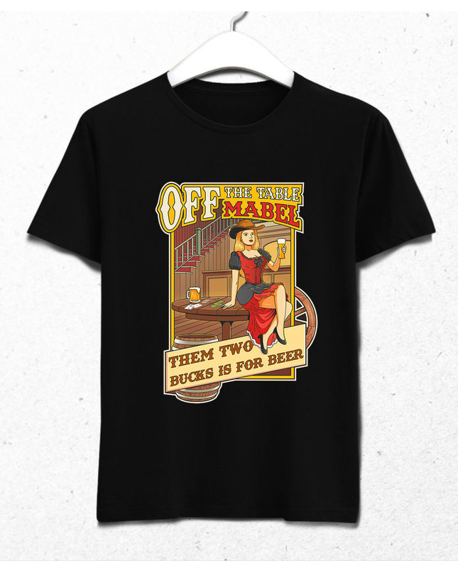 Vintage Poster, Wild West Erkek Tişört