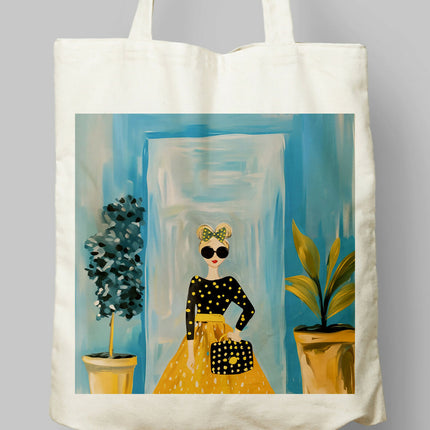 Printed Fabric Bag