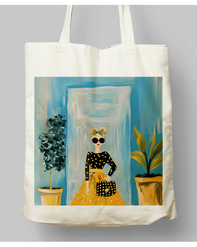 Baskılı Bez Çanta