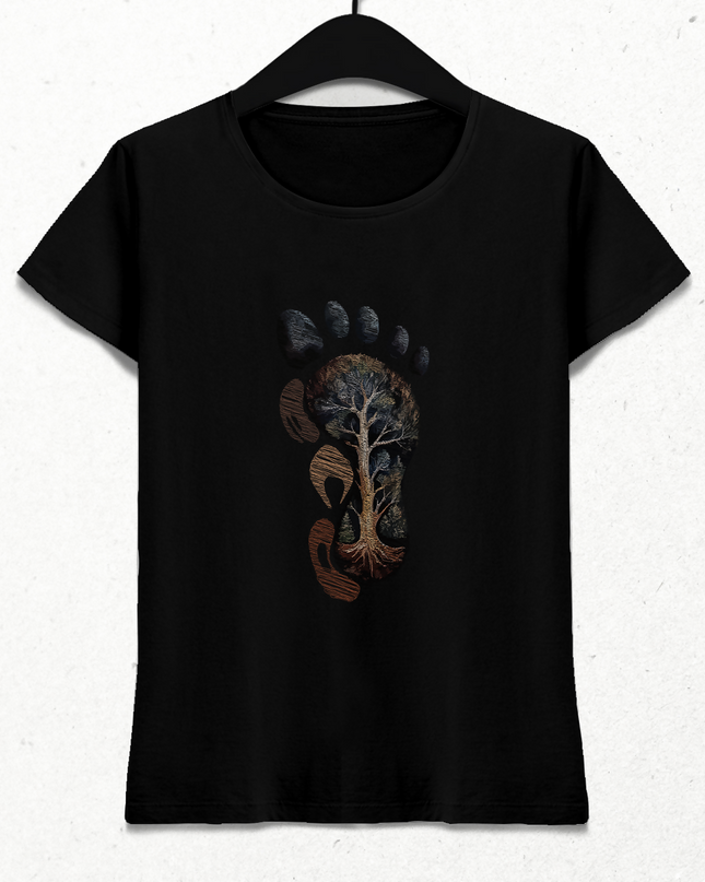 ECO Tişört - Kadın Kısa Kol