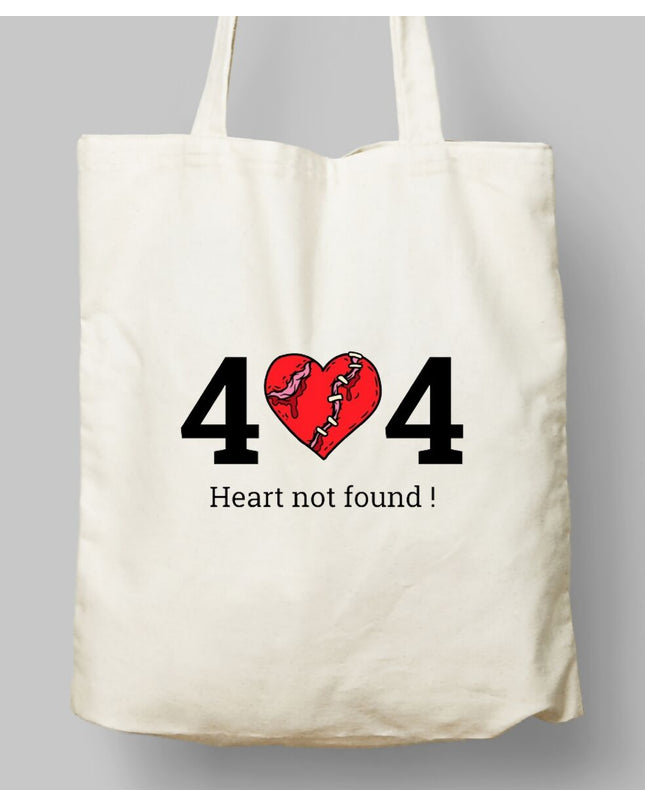 404 Heart Not Found Bez Çanta