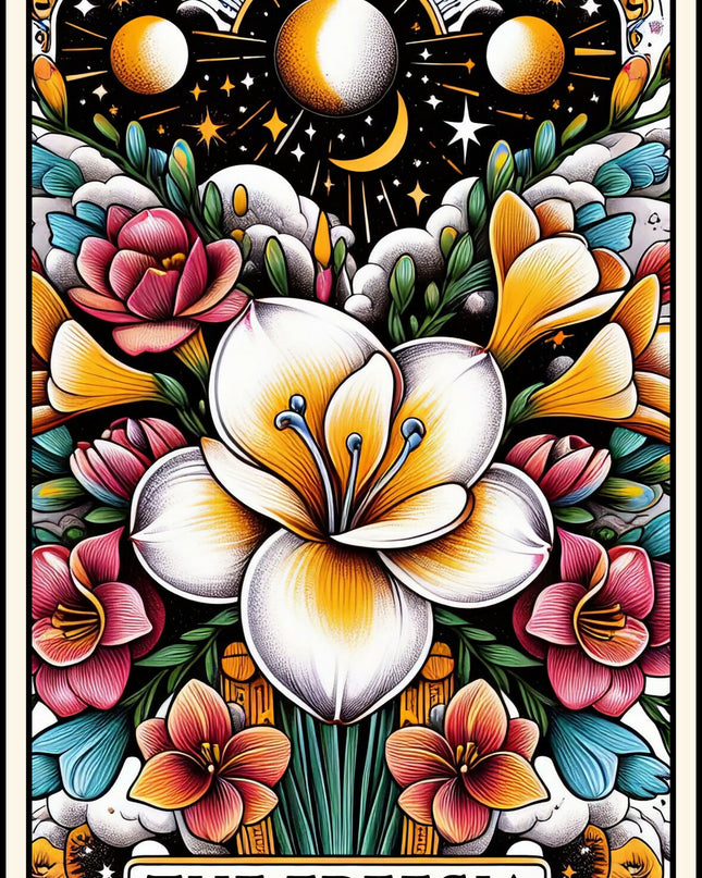 Tarot Kartı Tematik T-shirt 12