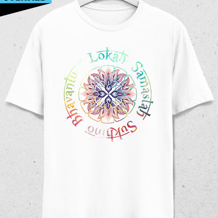 Lokah yoga oversize tişört