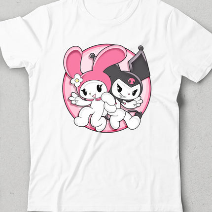 melody and kuromi kids t-shirt