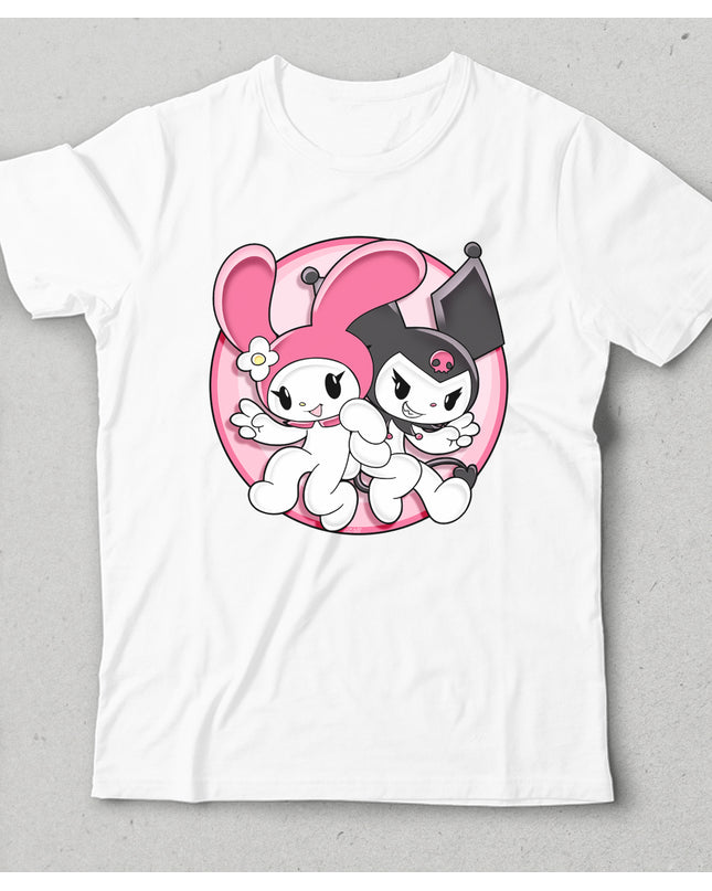 melody ve kuromi çocuk tişört