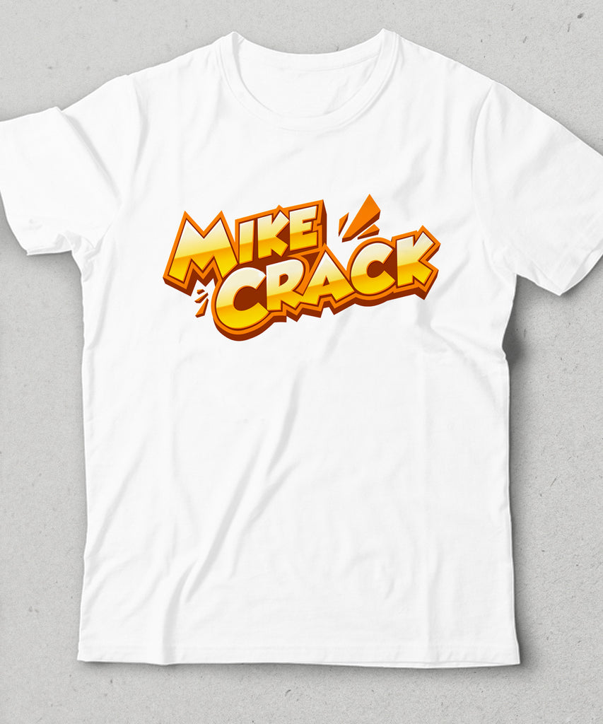 mikecrack youtuber logo çocuk tişört