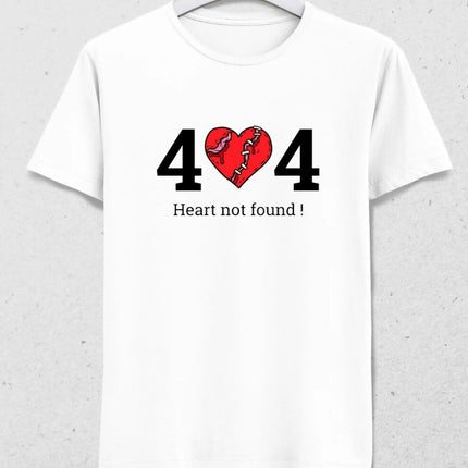 404 Heart Not Found Erkek Tişört