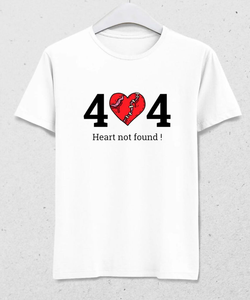 404 Heart Not Found Erkek Tişört