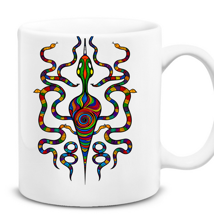 Psychedelic Yılan Totemi
