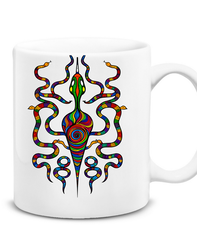 Psychedelic Yılan Totemi