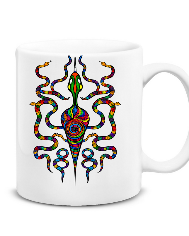 Psychedelic Yılan Totemi