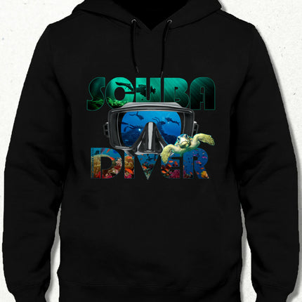 Scuba Diver siyah sweat kus gözü copy