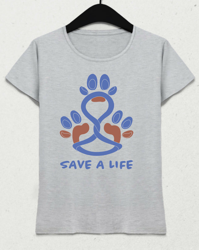 SAVE A LIFE Kısa Kol Tişört