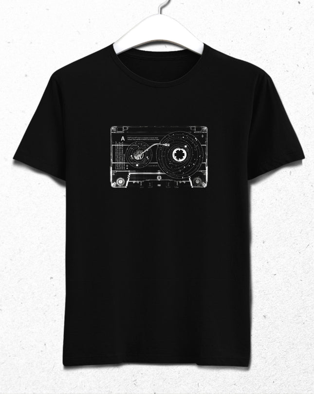 retro cassette tişört - basmatik.com