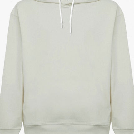 specially designed hooded white sweatshirt 
