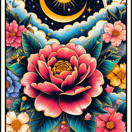 Tarot Kartı Tematik T-shirt 5