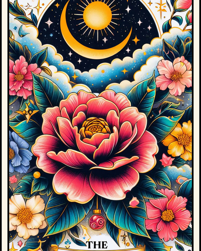 Tarot Kartı Tematik T-shirt 5