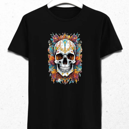 Renkli Kuru Kafa Erkek Tişört