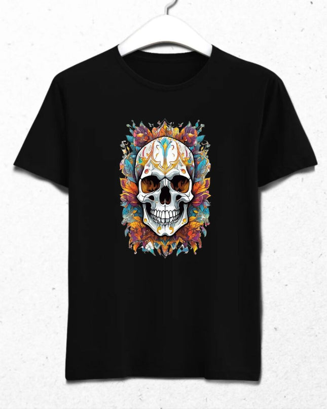 Renkli Kuru Kafa Erkek Tişört