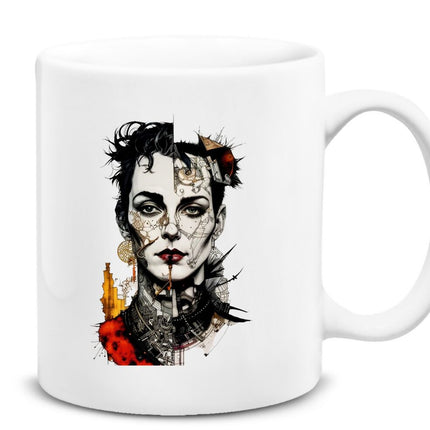Punk Woman Mug 