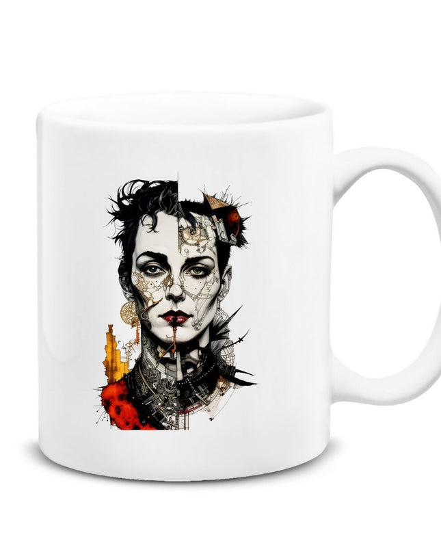 Punkçı Kadın Kupa