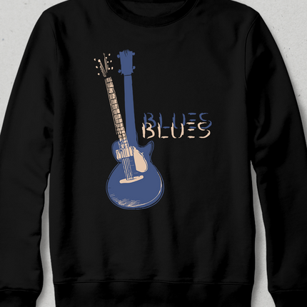 BLUES Sweatshirt - Kapşonsuz