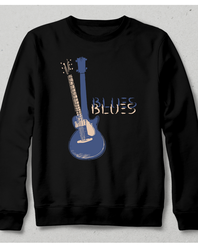 BLUES Sweatshirt - Kapşonsuz