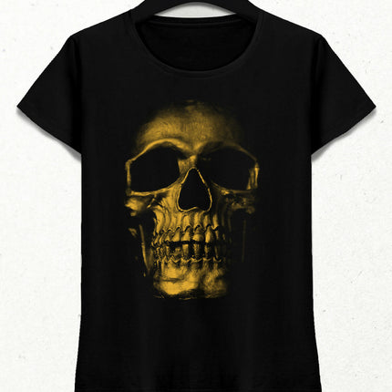 Golden Skull Kadın Tişört