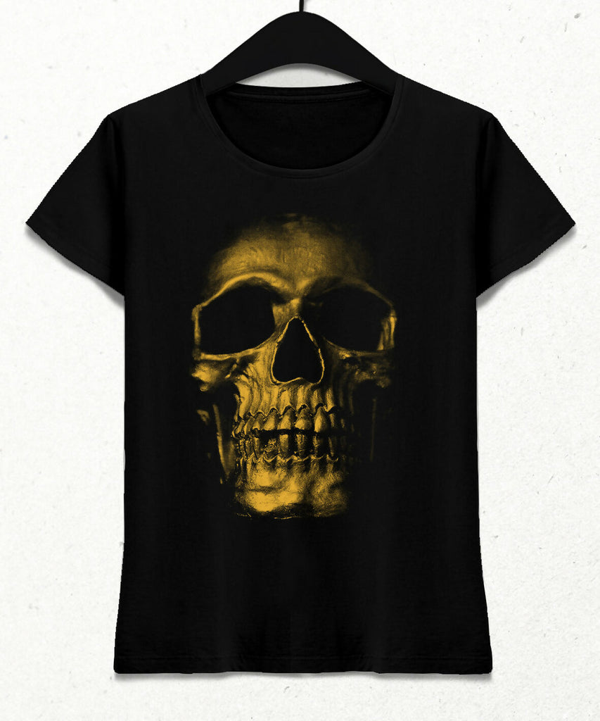 Golden Skull Kadın Tişört