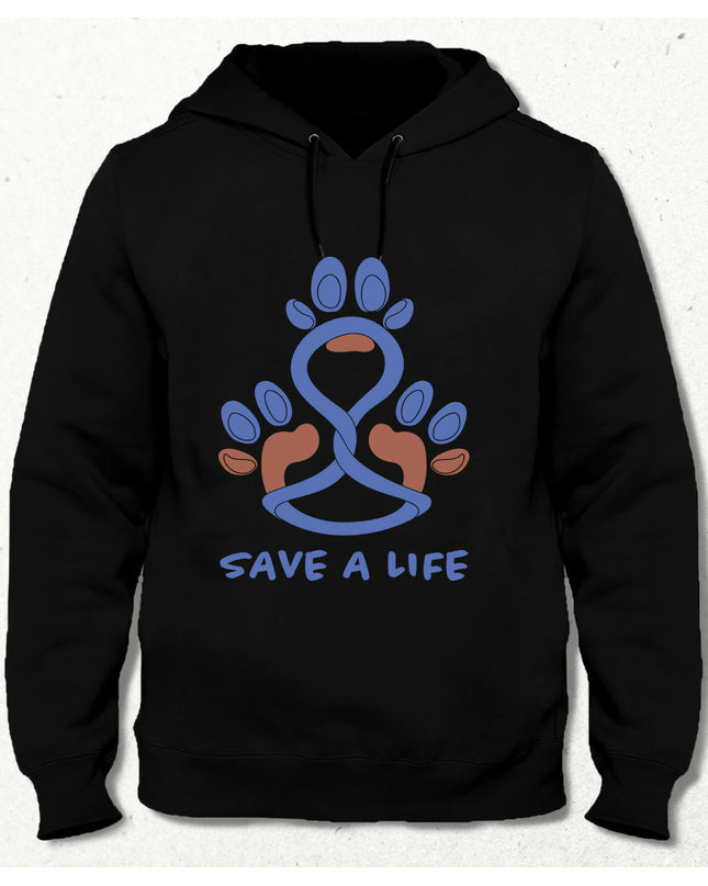 SAVE A LIFE Kapşonlu Sweatshirt