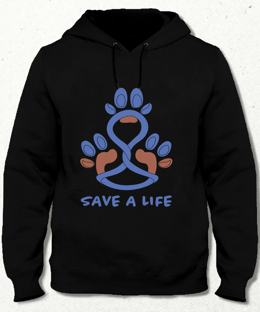 SAVE A LIFE Kapşonlu Sweatshirt