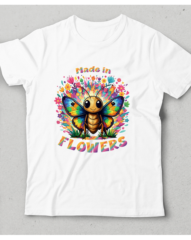 Made in Flowers – Çocuk Tişörtü