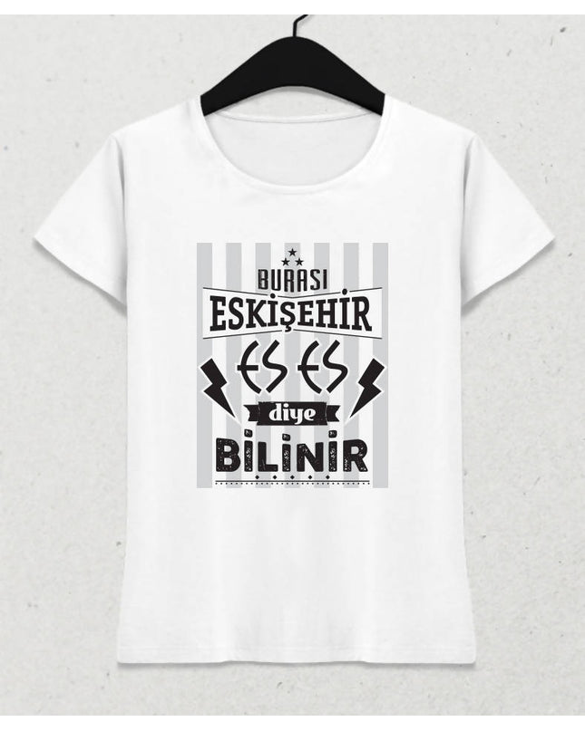 Burası Eskişehir - 6 / Kadın Tshirt - basmatik.com